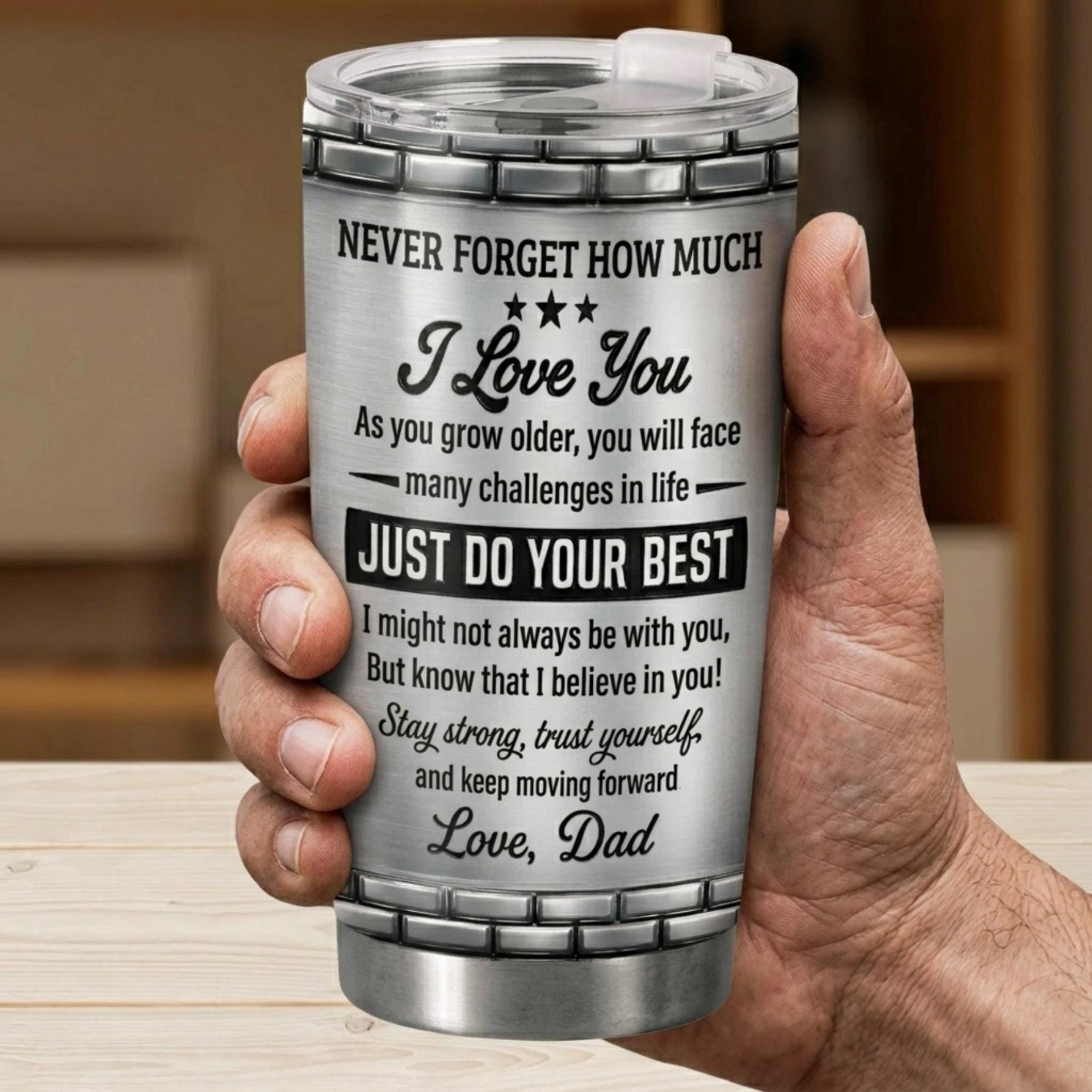 Personalized To My Son Tumbler, Fathers Day Gift From Dad, Custom Name Gift for Son, I’m Always Proud Of You, 20oz Coffee Travel Mug