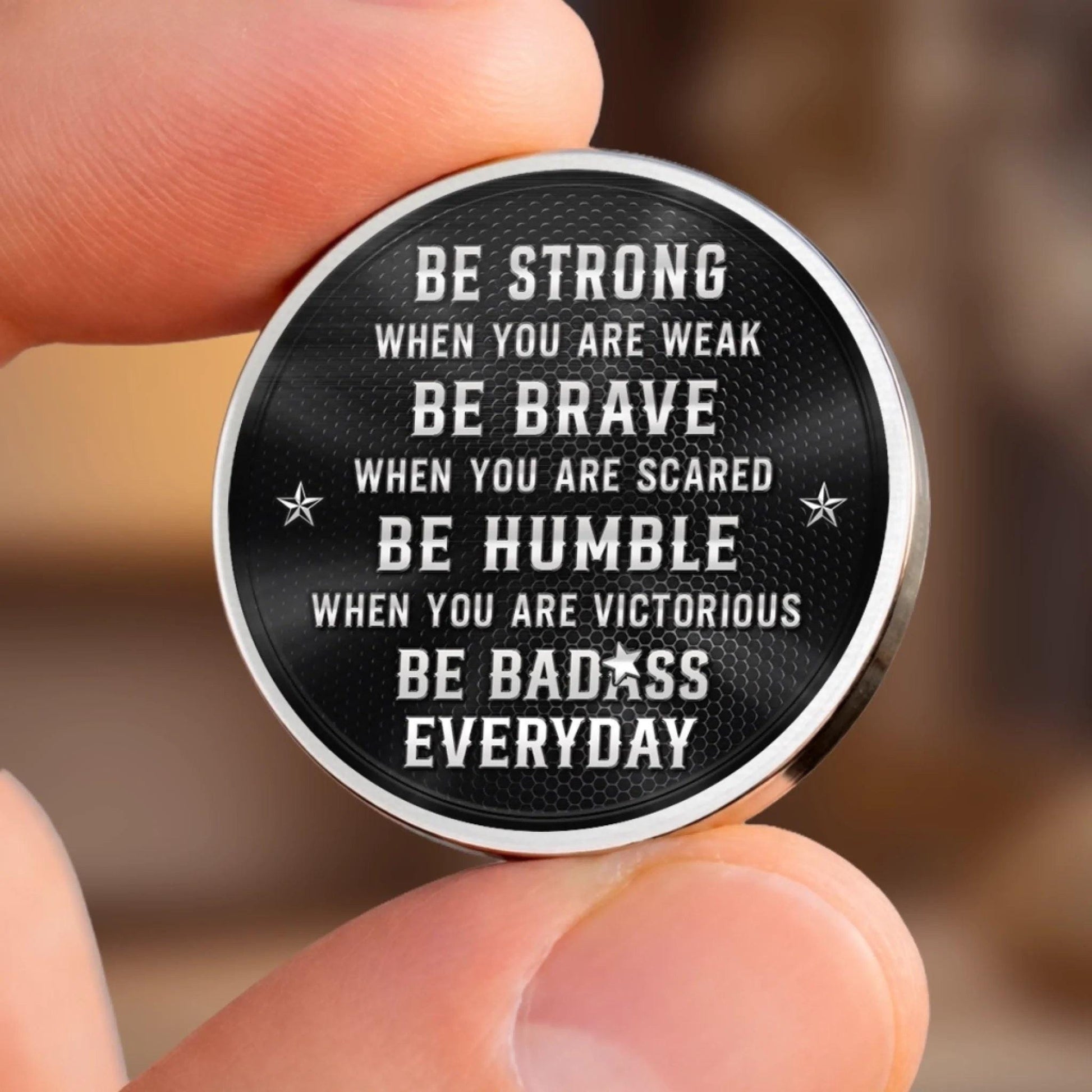 Personalized To My Son Pocket Hug, Father's Day Gift from Dad, Son Keepsake Token, Birthday Graduation Gift for Son